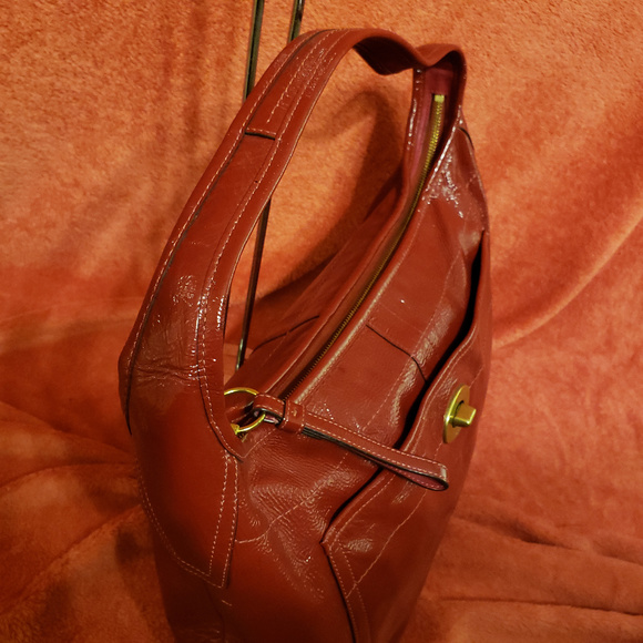 Coach Patent Leather Shoulder - Picture 7 of 10